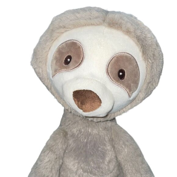 Baby Gund Plush Sloth Toothpick Stuffed Animal Stitched Eyes Nursery Shower 12” - Picture 3 of 11